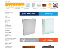 Tablet Screenshot of paperhaus.com